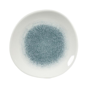 Тарелка мелкая "ВОЛНА" 21СМ, без борта, цвет Raku Jade Green, Studio Prints Rkjgog81