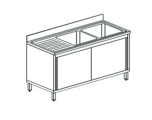 Ванна моечная Apach Chef Line L2S207-65Lwsd