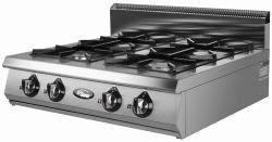 Купить плита газовая grill master ф4пг/800 газ (50003) настольная 4конф.27квт 800х800х330 – цена от завода, доставка до двери | RuOborudovanie.ru