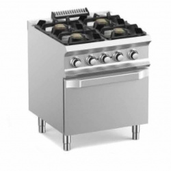 Купить плита газовая 4 конфорочная 700 серии apach chef line slrrg87osik – цена от завода, доставка до двери | RuOborudovanie.ru