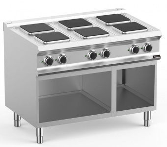 Плита электрическая 6 конфорочная 700 серии Apach Chef Line Glre117Osp