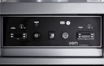 Пресс для пиццы Oem-ali PF45MTE с бортиком 4мм, краст 45см, термический, электрон.термоста – купить в Краснодаре по цене завода