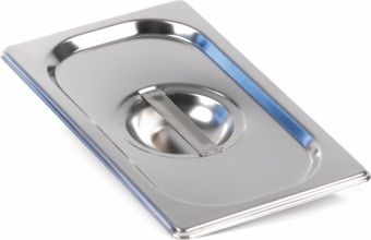 Крышка Luxstahl из нержавеющей стали для GN 1/4 [814-L] – купить в Краснодаре по цене завода