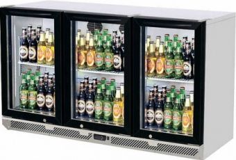 Шкаф барный TurboAir TB13-3G-SL-800 холодильный со стеклянными дверьми – купить по цене завода