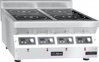 Плита индукционная Abat КИП-47Н-5,0 арт.71000019570 4-х конфорочная настольная – купить в Краснодаре по цене завода