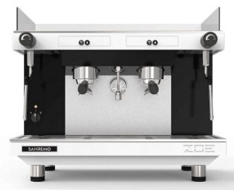 Кофемашина Sanremo Zoe Tall 2 гр. 220В полуавтомат бело-чёрная – купить в Краснодаре по цене завода