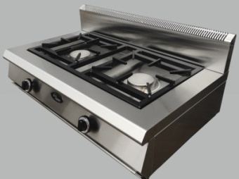 Плита газовая Grill Master Ф2ЖТЛПГ(п) ГАЗ (50019) настольная 2конф. уилен.18кВт 1000х600х330 – купить в Краснодаре по цене завода