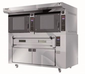 Печь конвекционная Apach K5TShse DP+E218Pa с подом на подставке с направляющими – купить в Краснодаре по цене завода