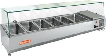 Витрина для ингридиентов Hicold VRTG 1485 – купить в Краснодаре по цене завода
