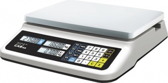 Весы торговые Cas PR-15B (LCD, II) (15кг, 2/5г) электронные – купить в Краснодаре по цене завода