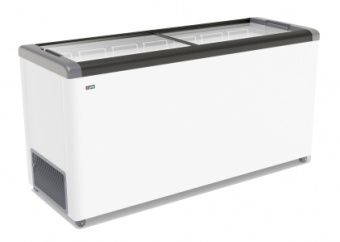 Ларь морозильный Frostor Gellar FG600 с прямое стекло серый – купить по цене завода