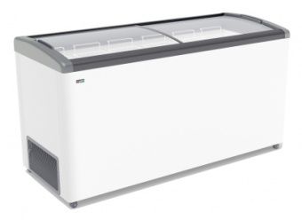 Ларь морозильный Frostor Gellar FG600 E гнутое стекло серый – купить по цене завода