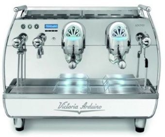 Кофемашина Victoria Arduino Adonis 2 Gr 2 группы/высокие зеркальная нерж.сталь 153966 – купить в Краснодаре по цене завода