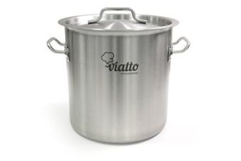 Кастрюля 9 л нерж. Viatto 101619 – купить в Краснодаре по цене завода