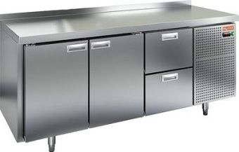 Стол охлаждаемый Hicold GN 222/TN (-2+10), 3секц.,6 ящиков, 1835х700х850 – купить в Краснодаре по цене завода