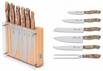 Набор ножей 6 предметов "Nature" с деревянными ручками, с подставкой 43700.Nt01000.006 – купить по цене завода