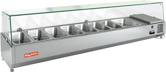 Витрина для ингридиентов Hicold VRTG1915 для стола Hicold Pz4 – купить в Краснодаре по цене завода