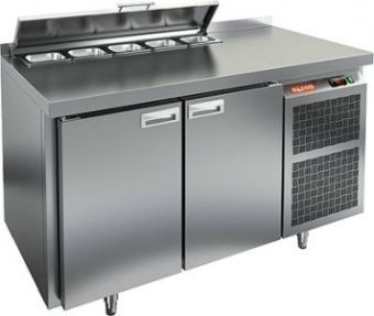 Стол для салатов Hicold Sl2-11sn (1/6) без крышки (+2+10), 2 двери, 1390х600х850мм – купить в Краснодаре по цене завода