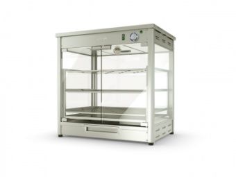 Витрина тепловая Атеси Командор ВК-4 Э для кур – купить в Краснодаре по цене завода