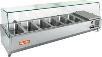 Витрина для ингридиентов Hicold VRTG 1425 – купить в Краснодаре по цене завода