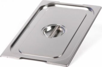 Крышка Luxstahl из нержавеющей стали для GN 1/1 с ручками [811-L] – купить в Краснодаре по цене завода