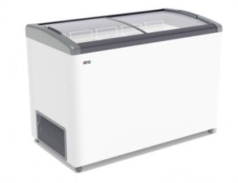 Ларь морозильный Frostor Gellar FG400E гнутое стекло серый – купить по цене завода