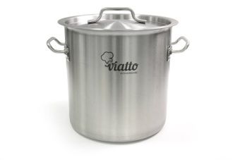 Кастрюля 9 л нерж. Viatto 101619 – купить в Краснодаре по цене завода