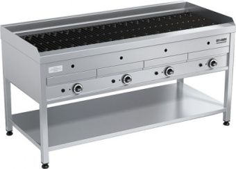 Гриль газовый Вулкан-Heidebrenner BPD 04K "УРАТМАН" арт.641284К комбинированный – купить в Краснодаре по цене завода