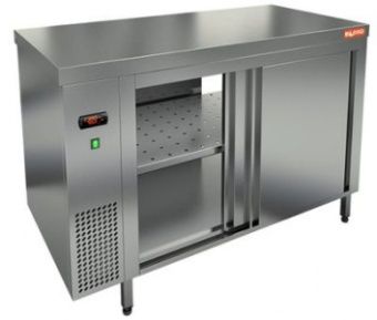 Стол-купе тепловой Hicold TS T 16 GN O (1600x700x850) сквозной островной – купить по цене завода