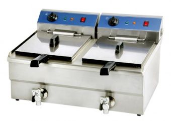 Фритюрница Kocateq BEF132V (2 ванны 13+13л) электрическая настольная – купить в Краснодаре по цене завода