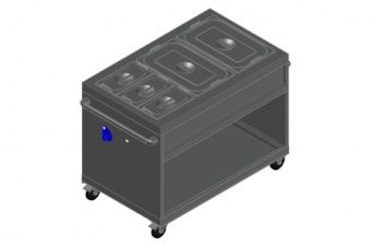 Мармит электрический Abat ЭМП-70 передвижной 21000001635 – купить в Краснодаре по цене завода