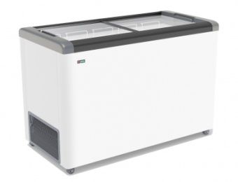 Ларь морозильный Frostor Gellar FG400C прямое стекло серый – купить в Краснодаре по цене завода