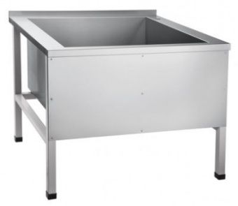 Ванна 1-о секц. моечная (котломойка) ВМП-9-1 (800х800х500) нерж.210000802818 – купить по цене завода