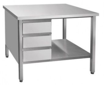 Стол с тумбой островной СТО-7-3 (1500х700х860) 210000801096 – купить по цене завода