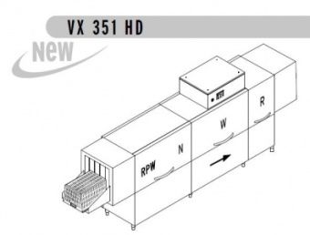 Машина для мойки ящиков Dihr Vx 351 Hd Dx+Dde+Xp+Dr99/2 части – купить в Краснодаре по цене завода