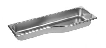 Гастроемкость Luxstahl фигурная 2,5'' 530х180/135х65 [DB1165] – купить в Краснодаре по цене завода