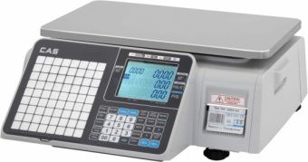 Весы торговые Cas CL3000-06B (TCP-IP) с печатью этикеток (120мм) без стойки – купить в Краснодаре по цене завода