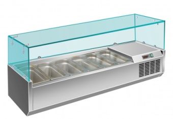 Витрина для ингредиентов Viatto VRX 1500/330 – купить в Краснодаре по цене завода